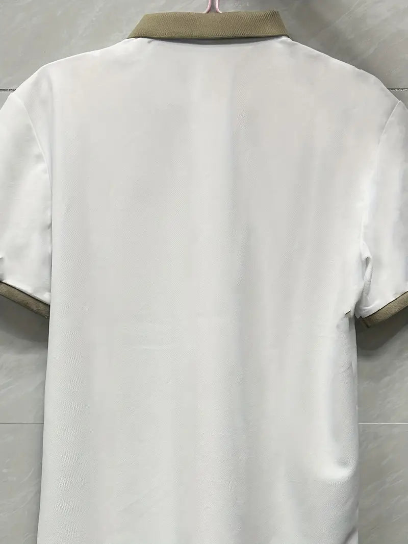Polo Shirt Herren Elegant Slim Atmungsaktiv – Matteo