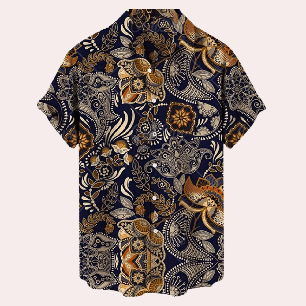 Bequemes Herren Kurzarmhemd - Sommerliches Design