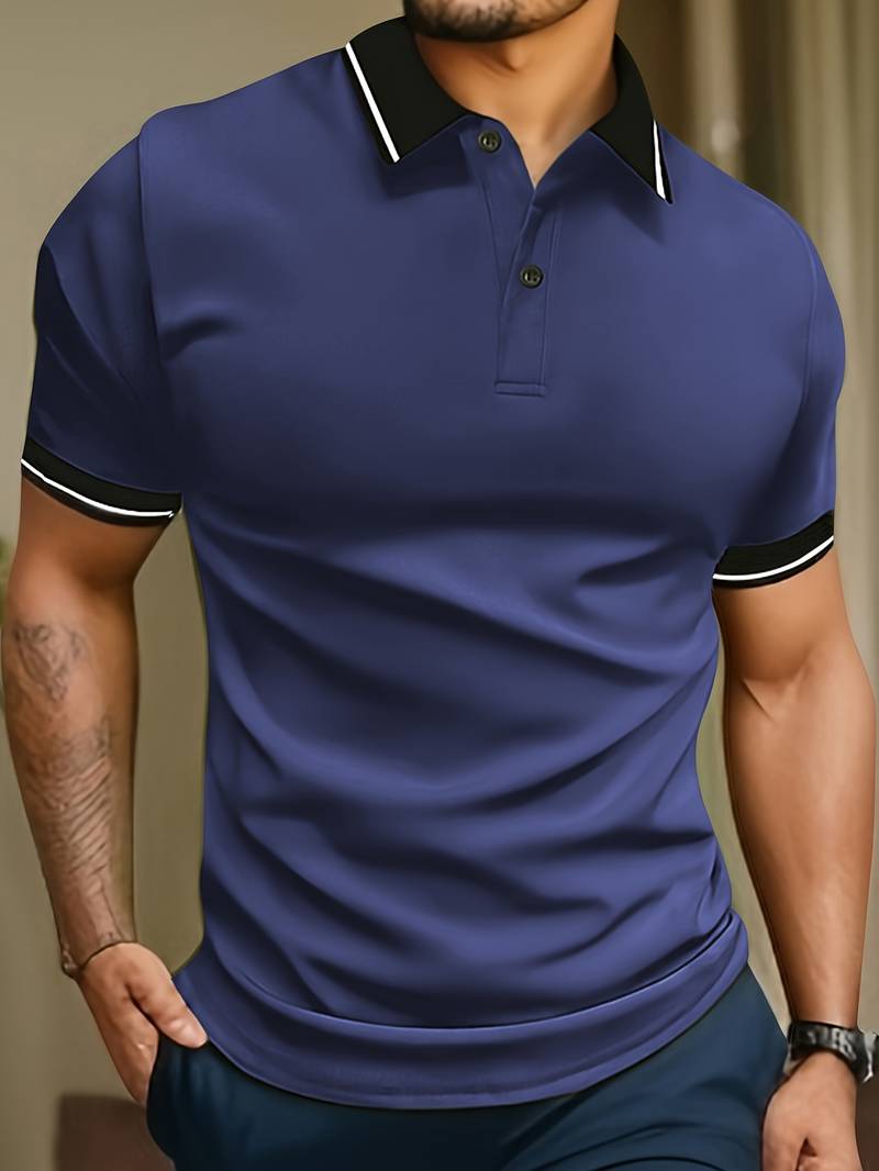 Herren Kurzarm Polo-Shirt
