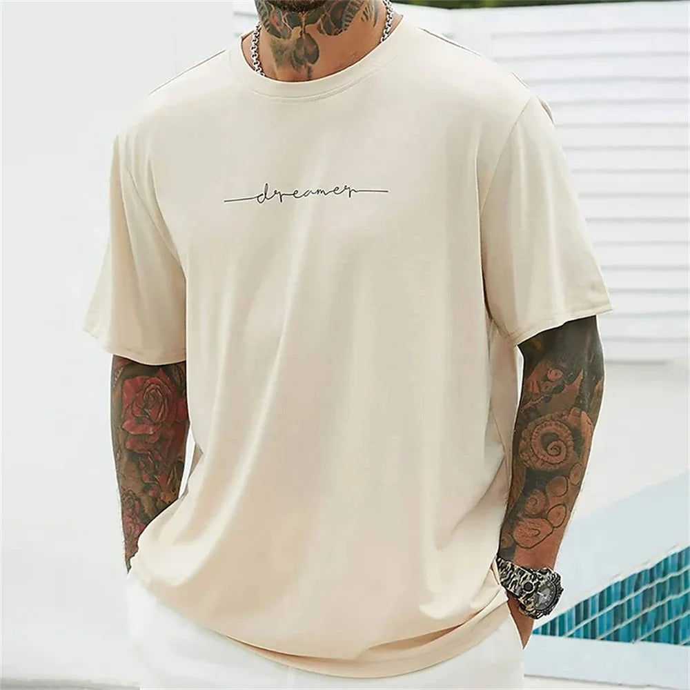 Herren T-Shirt Elegant Komfort Fit Alltag – Nohalux