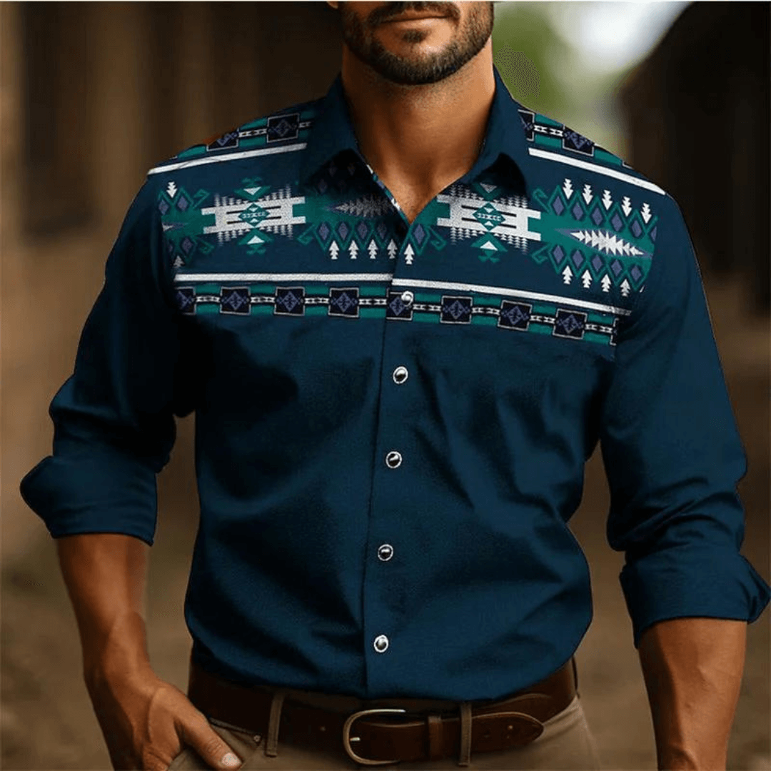 Retro Harajuku Sommerhemd Herren