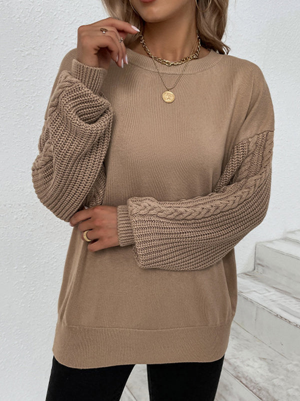 Zwangloser Winterpullover für Damen