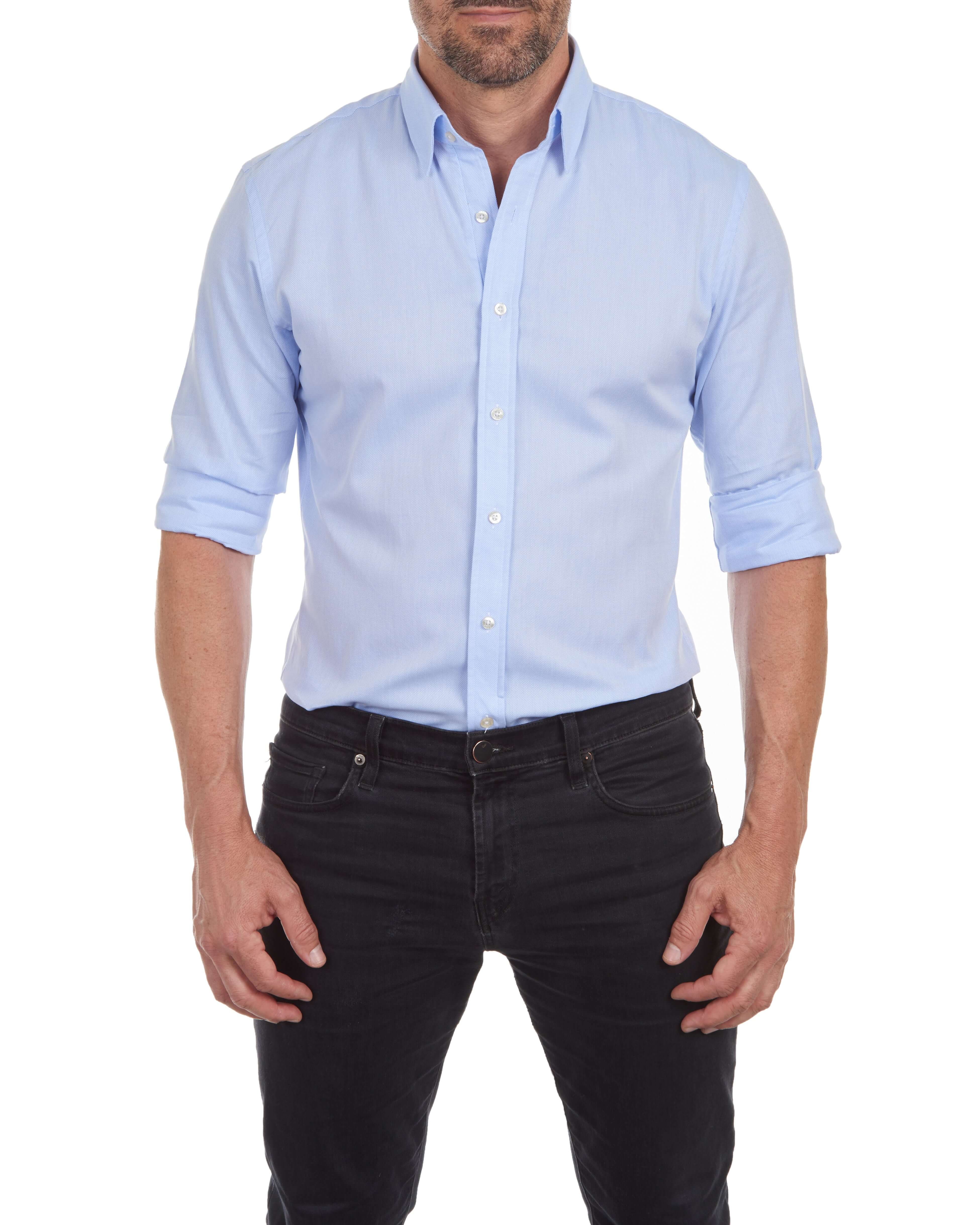 Elegantes Langarmhemd für Herren