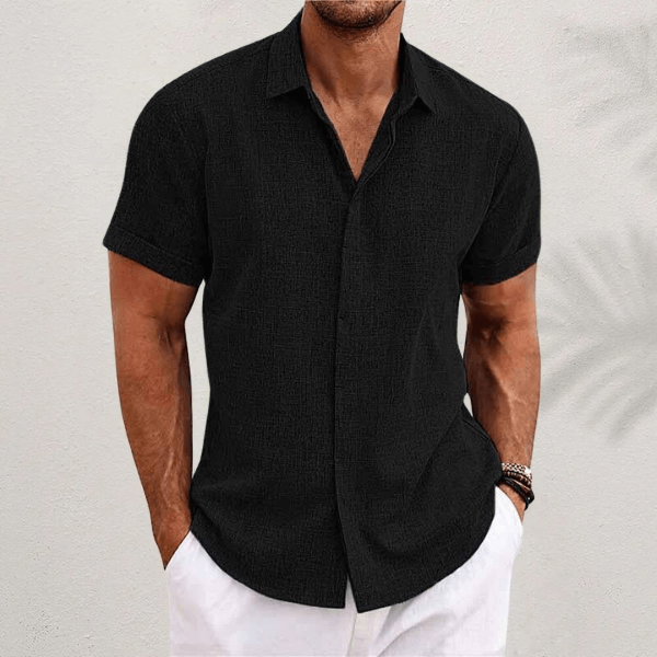 Leinenhemd Herren Kurzarm - Sommerhemd