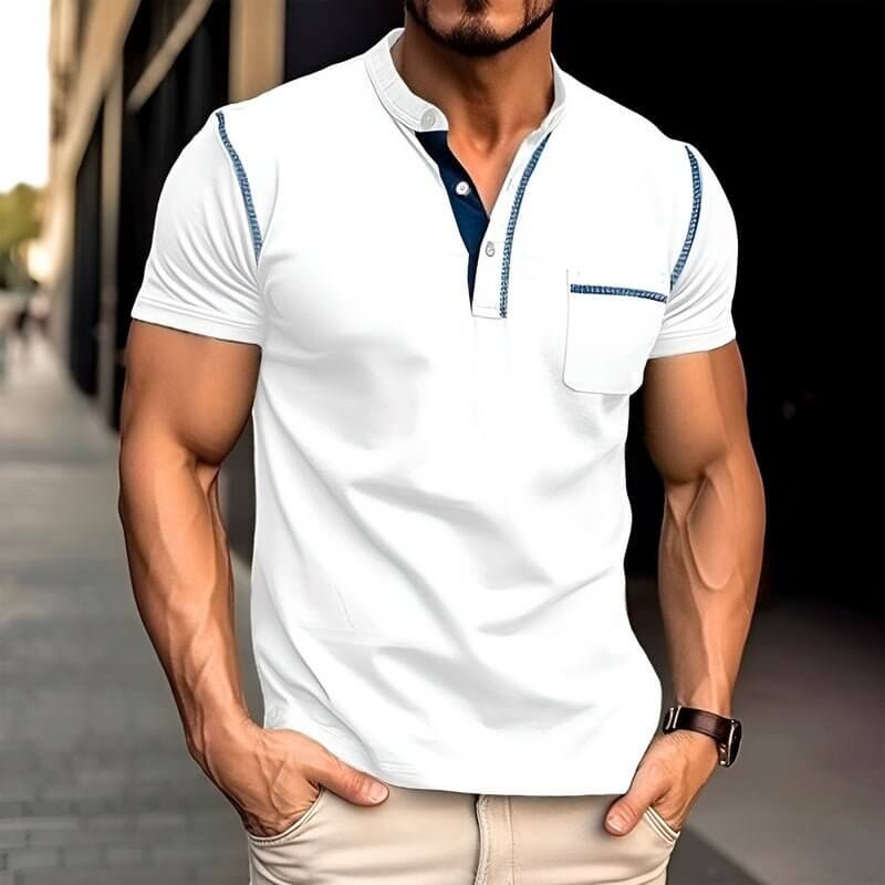 Schmal Geschnittenes Poloshirt für Herren