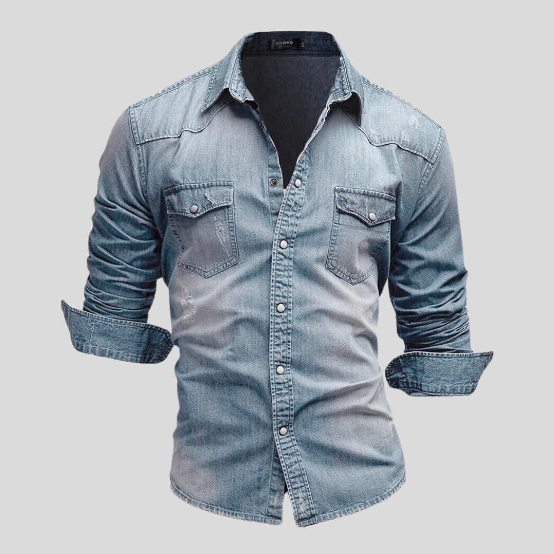 Modernes Denim-Hemd für Herren