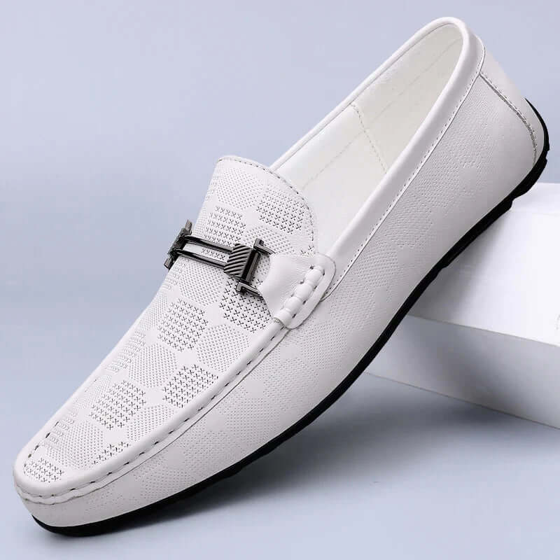 Italienischer Lederloafer für Herren