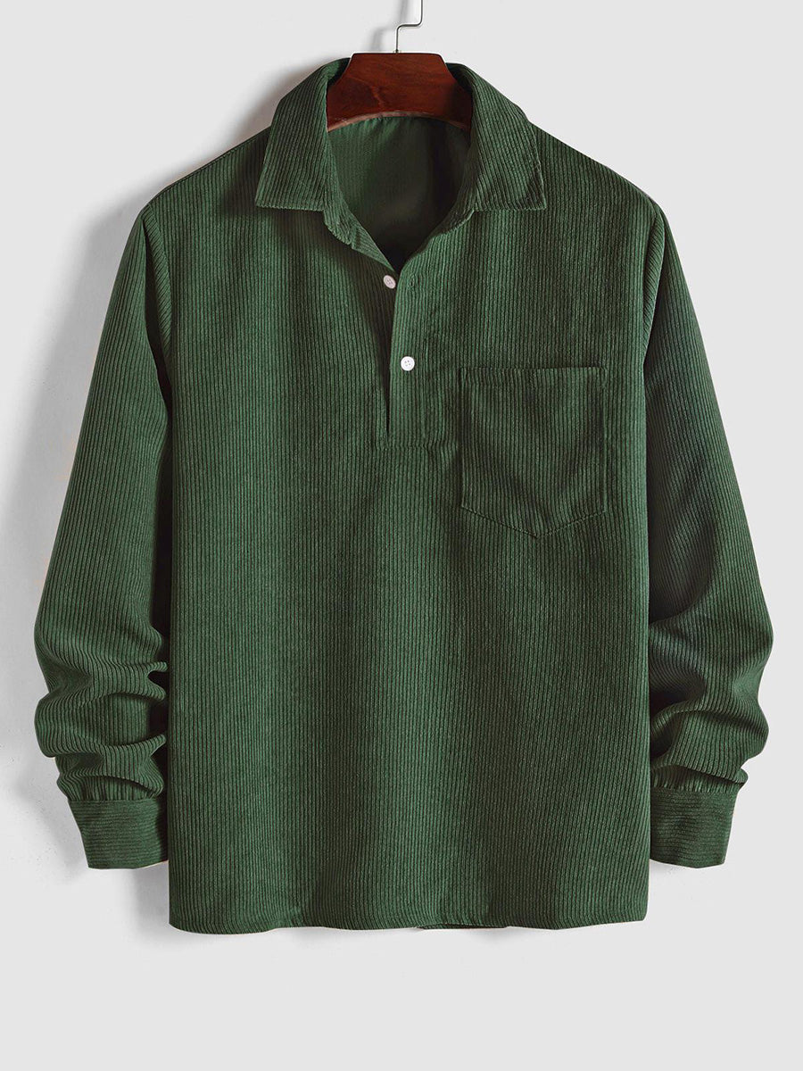 Stilvolles Herren-Langarm-Outdoor-Hemd