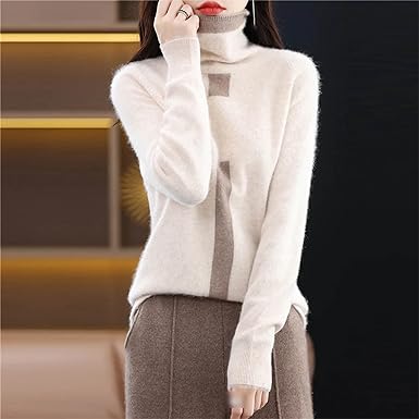 Winter-Rollkragenpullover für Damen