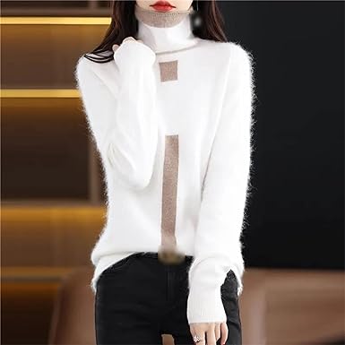 Winter-Rollkragenpullover für Damen