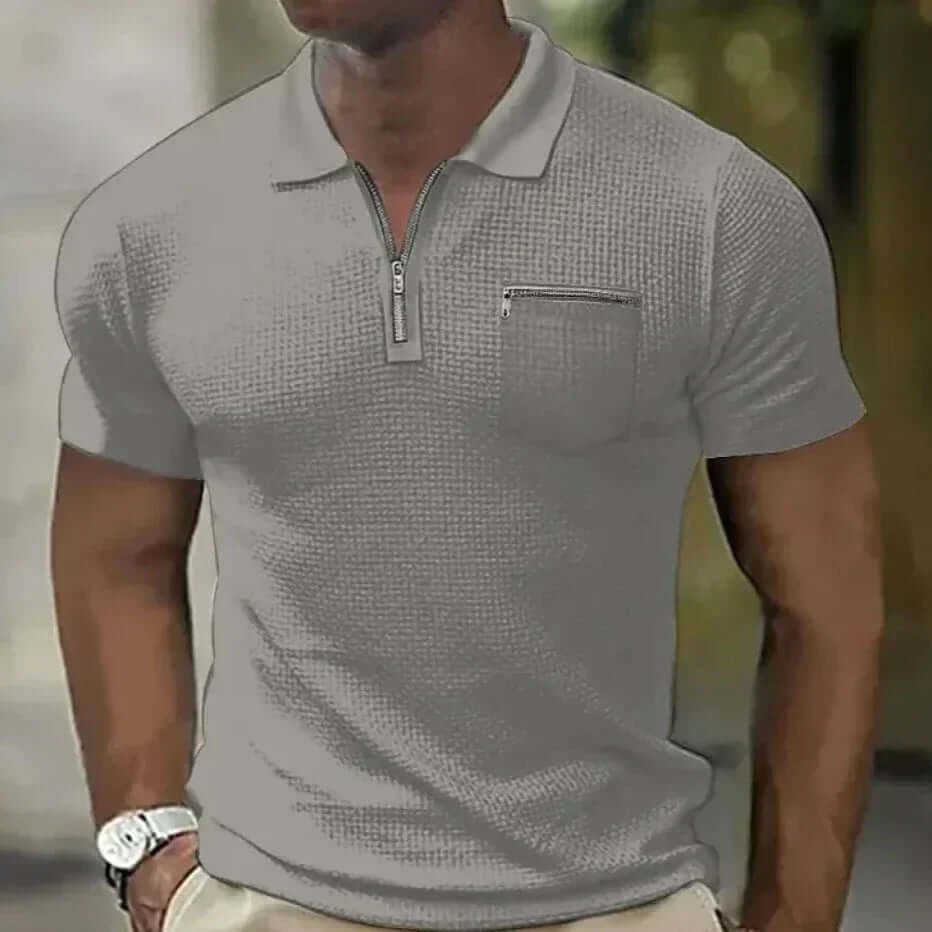 Lässiges Woll-Polo-Shirt für Herren