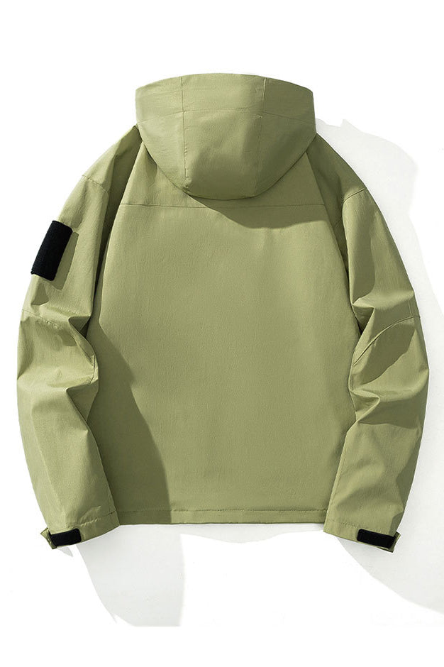 Lässige, wasserdichte Outdoor-Reisejacke