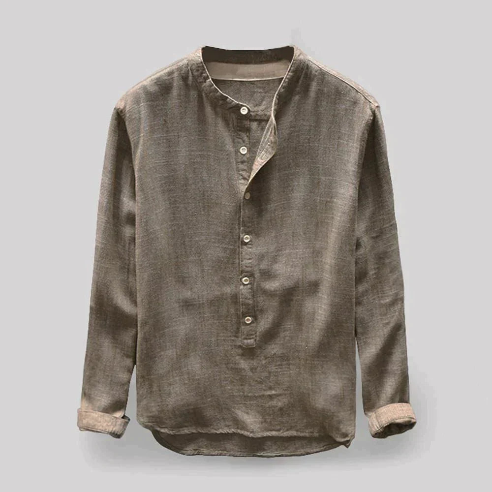 Atmungsaktives Leinenmischungsshirt: Stilvoll & Bequem Für Jeden Anlass