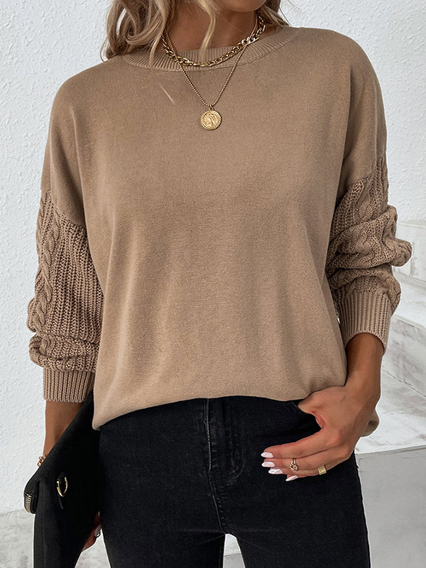 Zwangloser Winterpullover für Damen