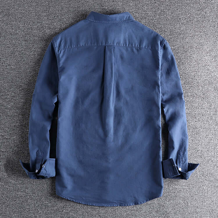 Herbst Langarmhemd Premium Baumwolle