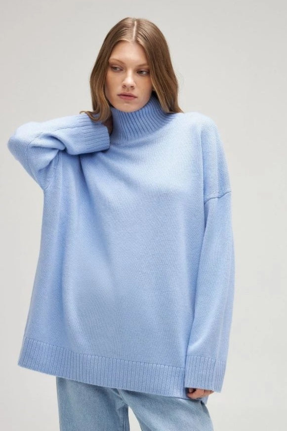 Gemütlicher Rollkragenpullover