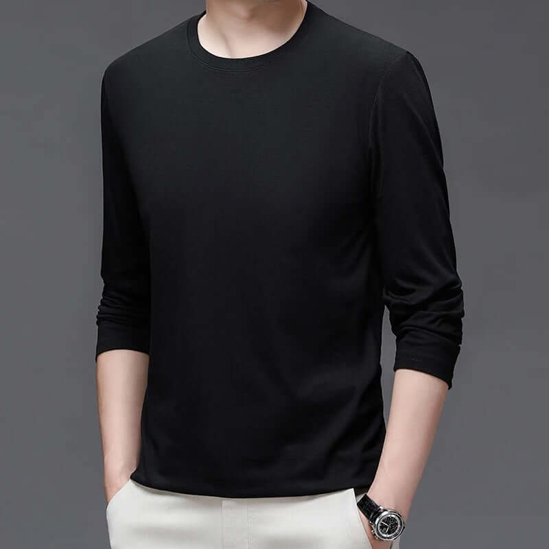 Elegantes Herren-Langarmshirt - Klassisch & Modern