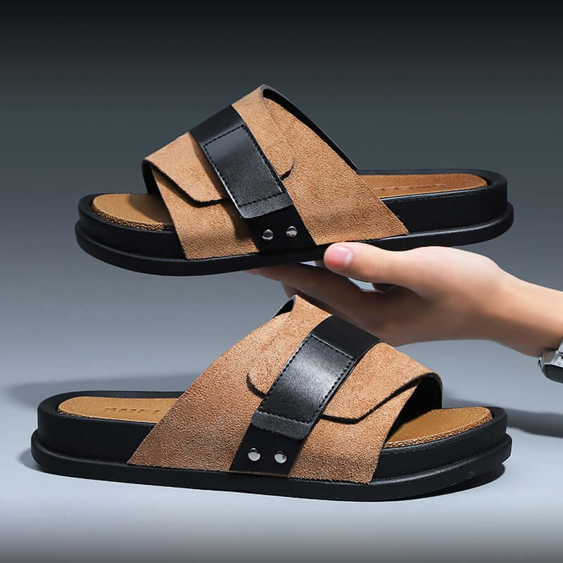 Herren Ledersandalen - Sommerliche Eleganz & Komfort