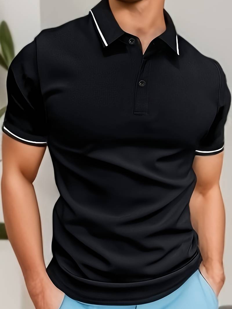 Herren Kurzarm Polo-Shirt