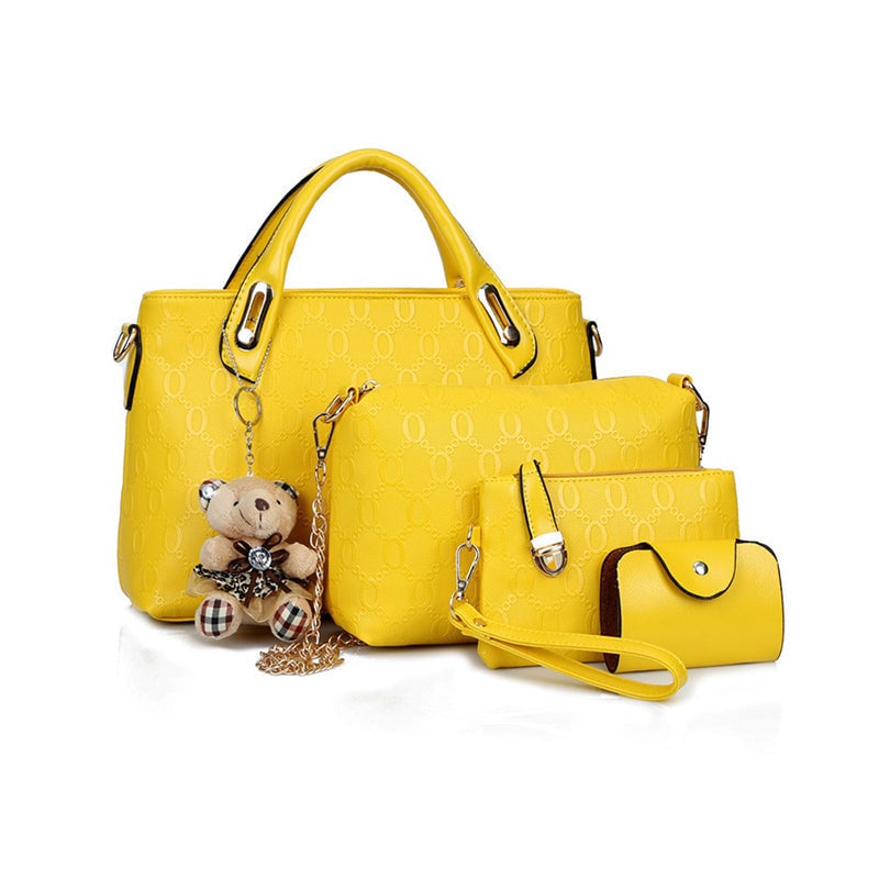 Mia™ - Neues stylisches vierteiliges Handtaschen-Set