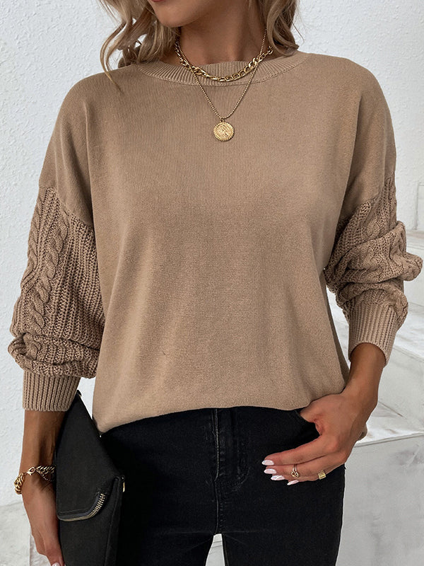 Zwangloser Winterpullover für Damen