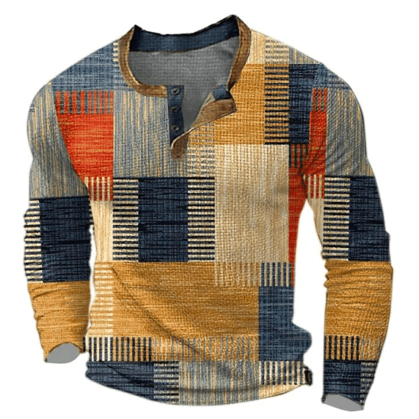 Vintage Langarmshirt - Leichtes Baumwollshirt