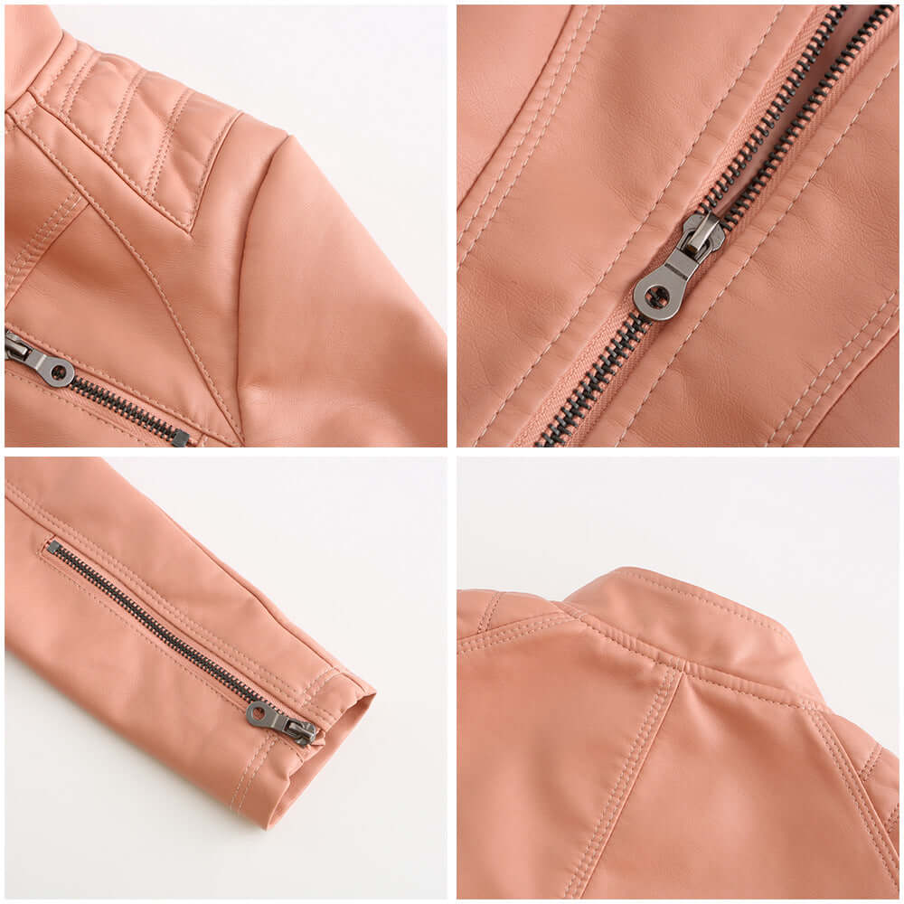 Damen Übergangsjacke aus Leder