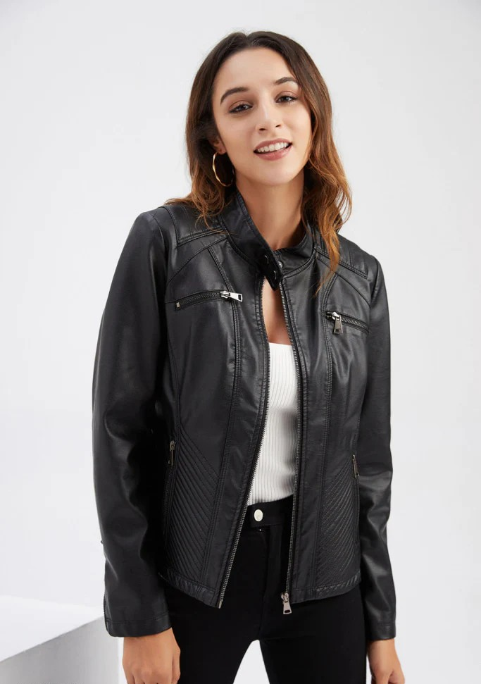 Elena™ - Schicke und einzigartige Lederjacke