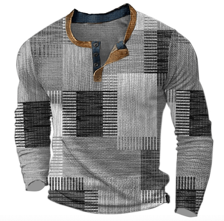 Vintage Langarmshirt - Leichtes Baumwollshirt