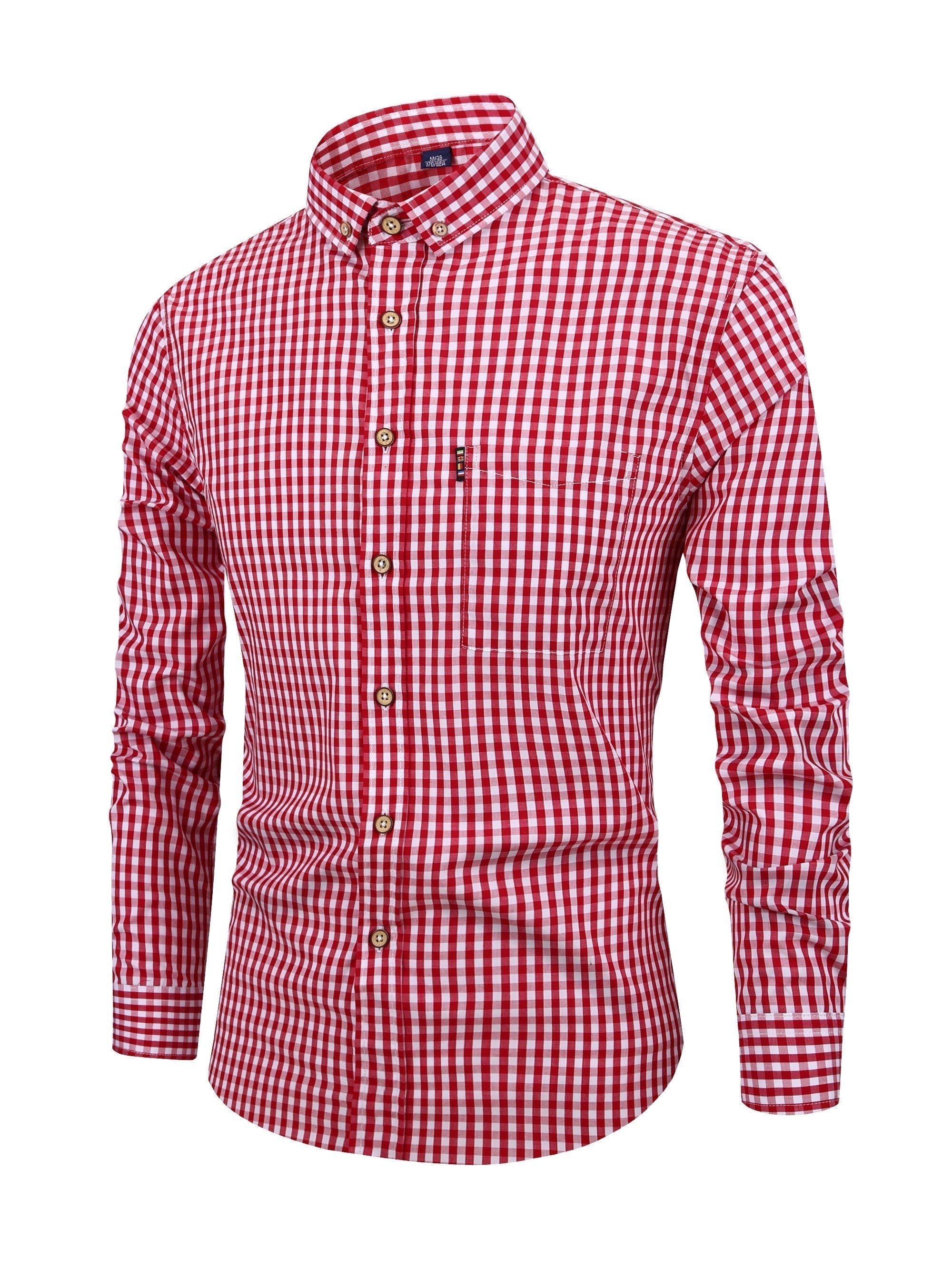 Herren-Karohemd mit bequemer Passform & Stil – Florian