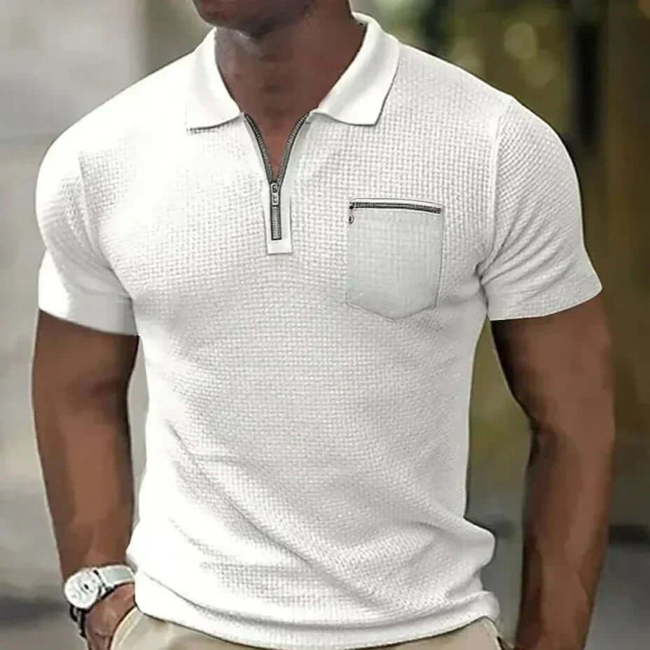 Lässiges Woll-Polo-Shirt für Herren