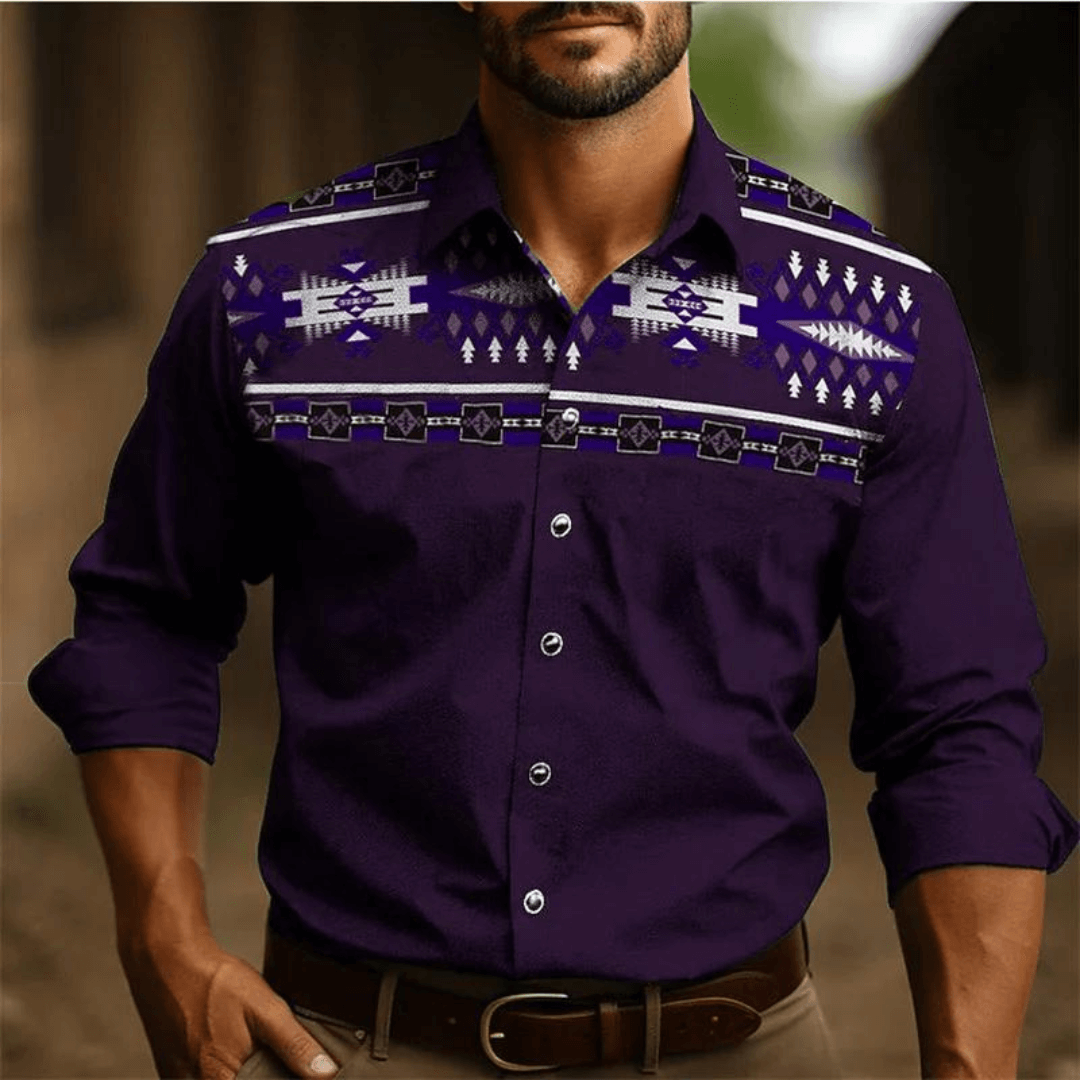 Retro Harajuku Sommerhemd Herren
