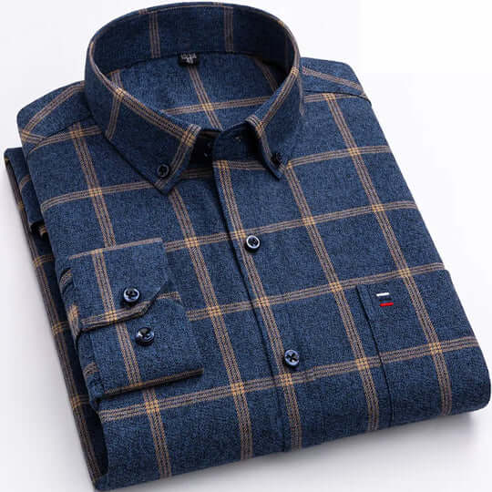 Elegantes Herren Baumwollhemd