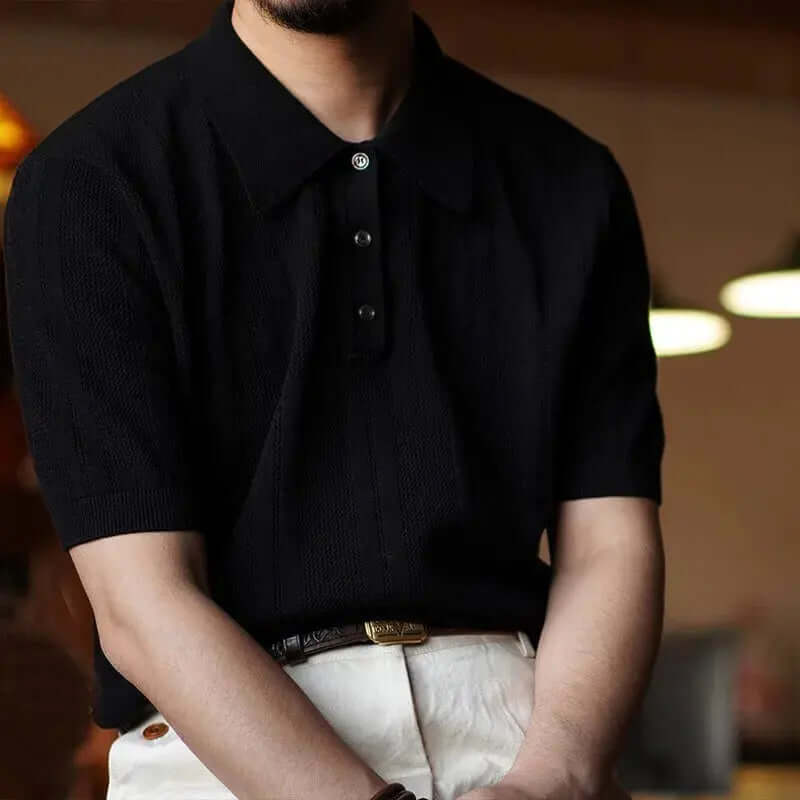 Elegantes Herren Polo-Shirt - Atmungsaktiv & Stilvoll