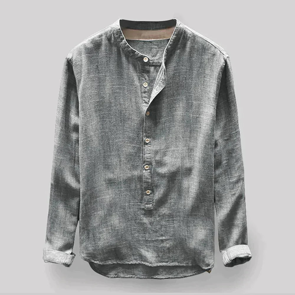 Atmungsaktives Leinenmischungsshirt: Stilvoll & Bequem Für Jeden Anlass