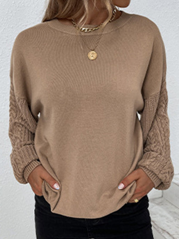 Zwangloser Winterpullover für Damen