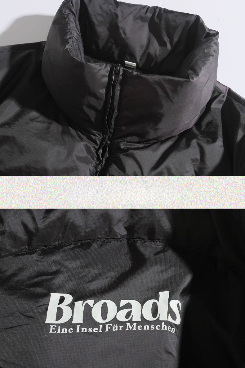 Gemütliche Wintermode-Pufferjacke