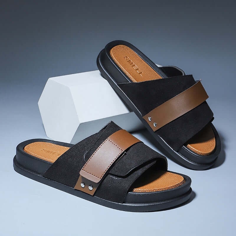 Herren Ledersandalen - Sommerliche Eleganz & Komfort