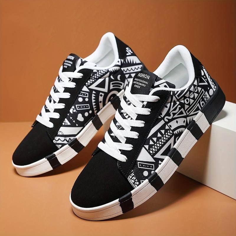 Herren Sneaker mit stylischem Muster