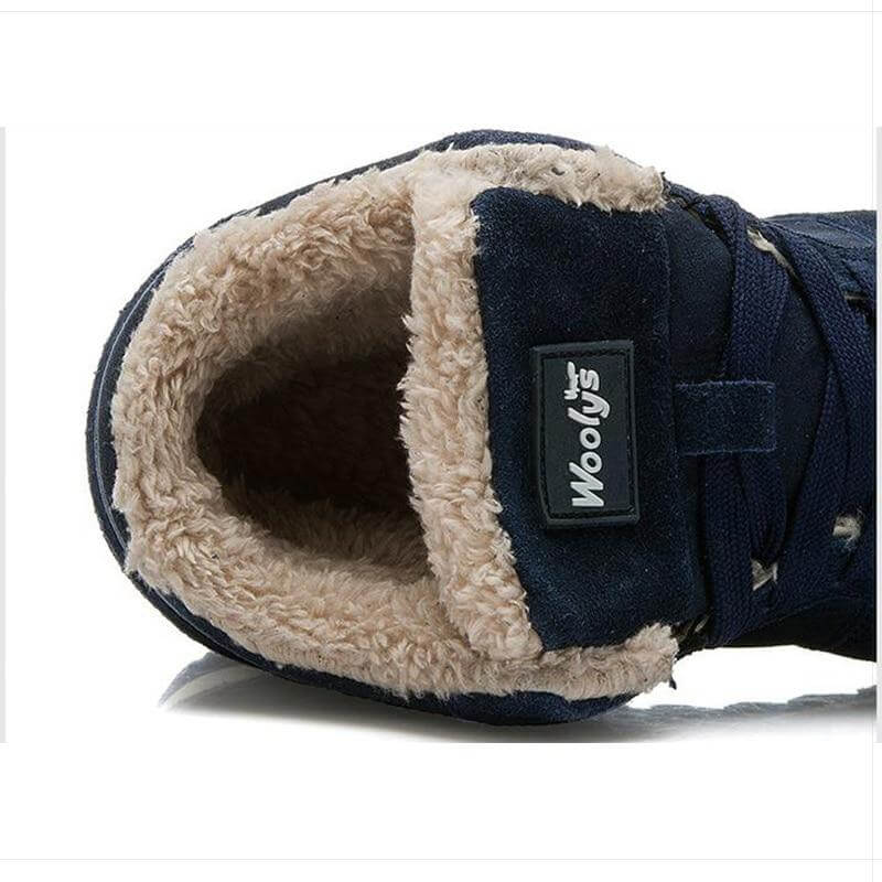 Warme Herren Premium Winterstiefel