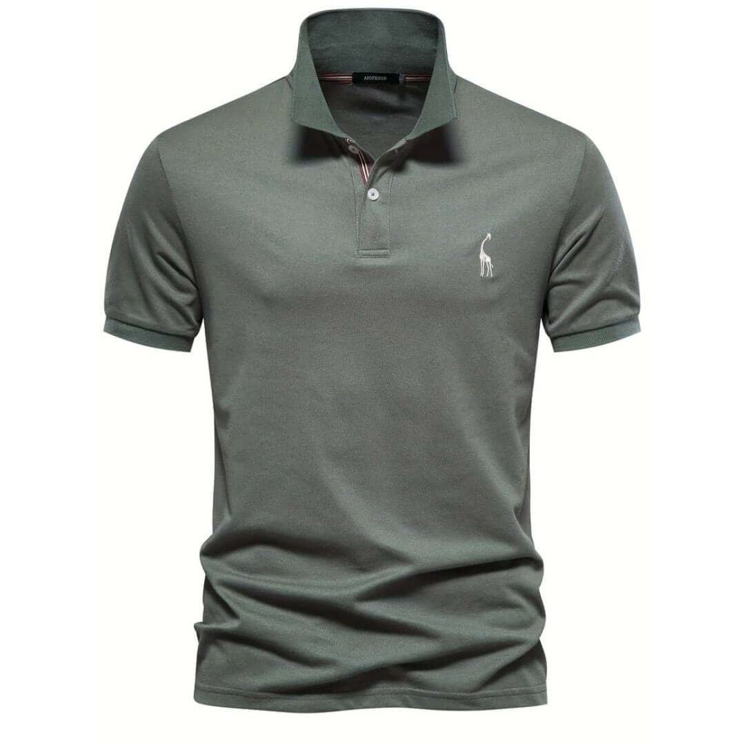 Klassisches Baumwoll-Poloshirt für Herren