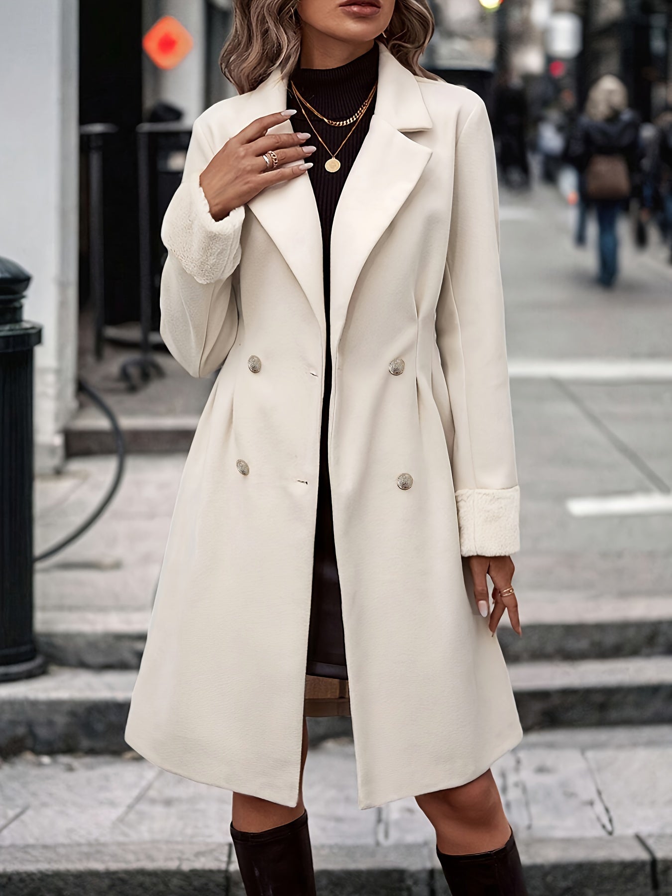 Stilvolle Wintermanteljacke für Frauen