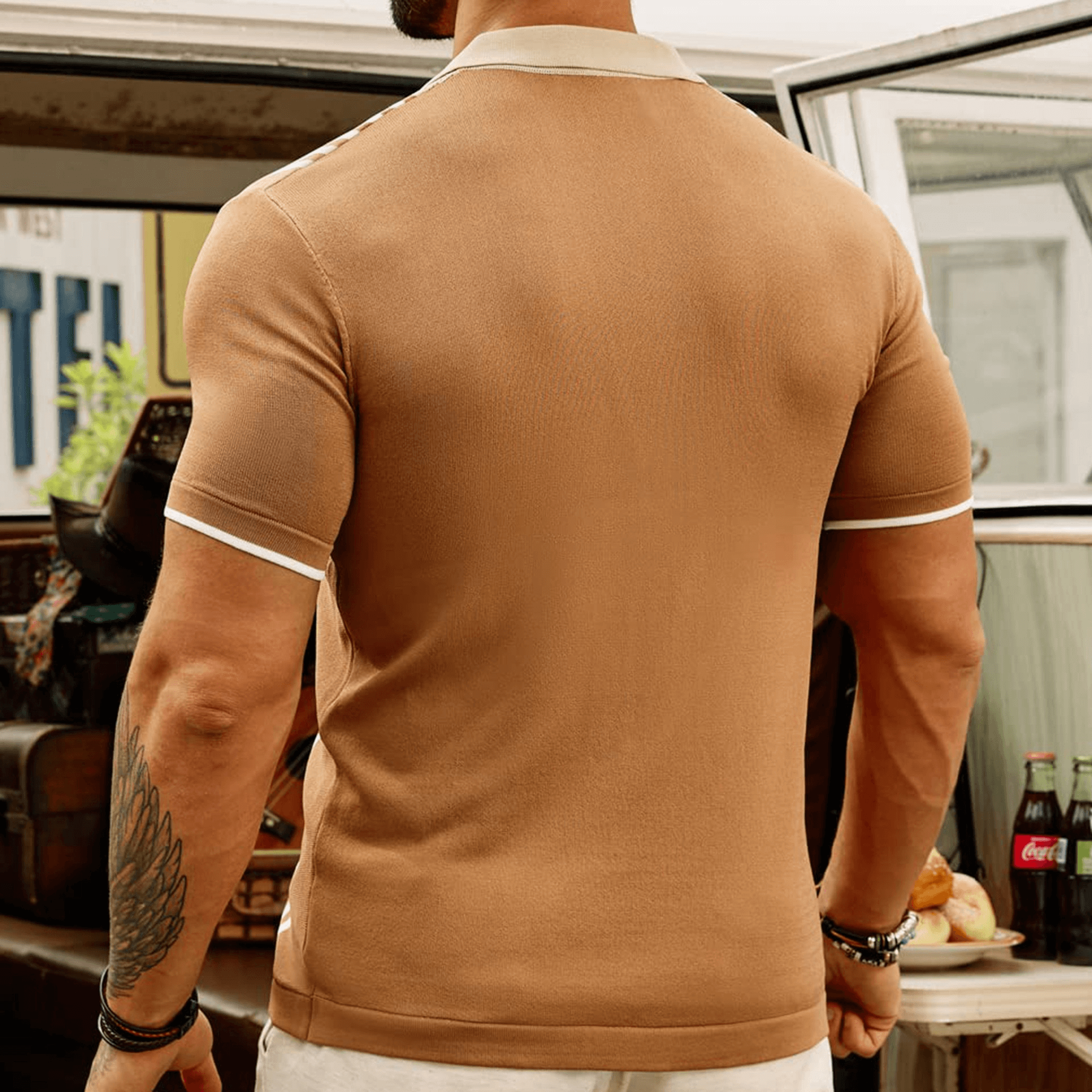 Klassisches Herren Polohemd aus Baumwolle