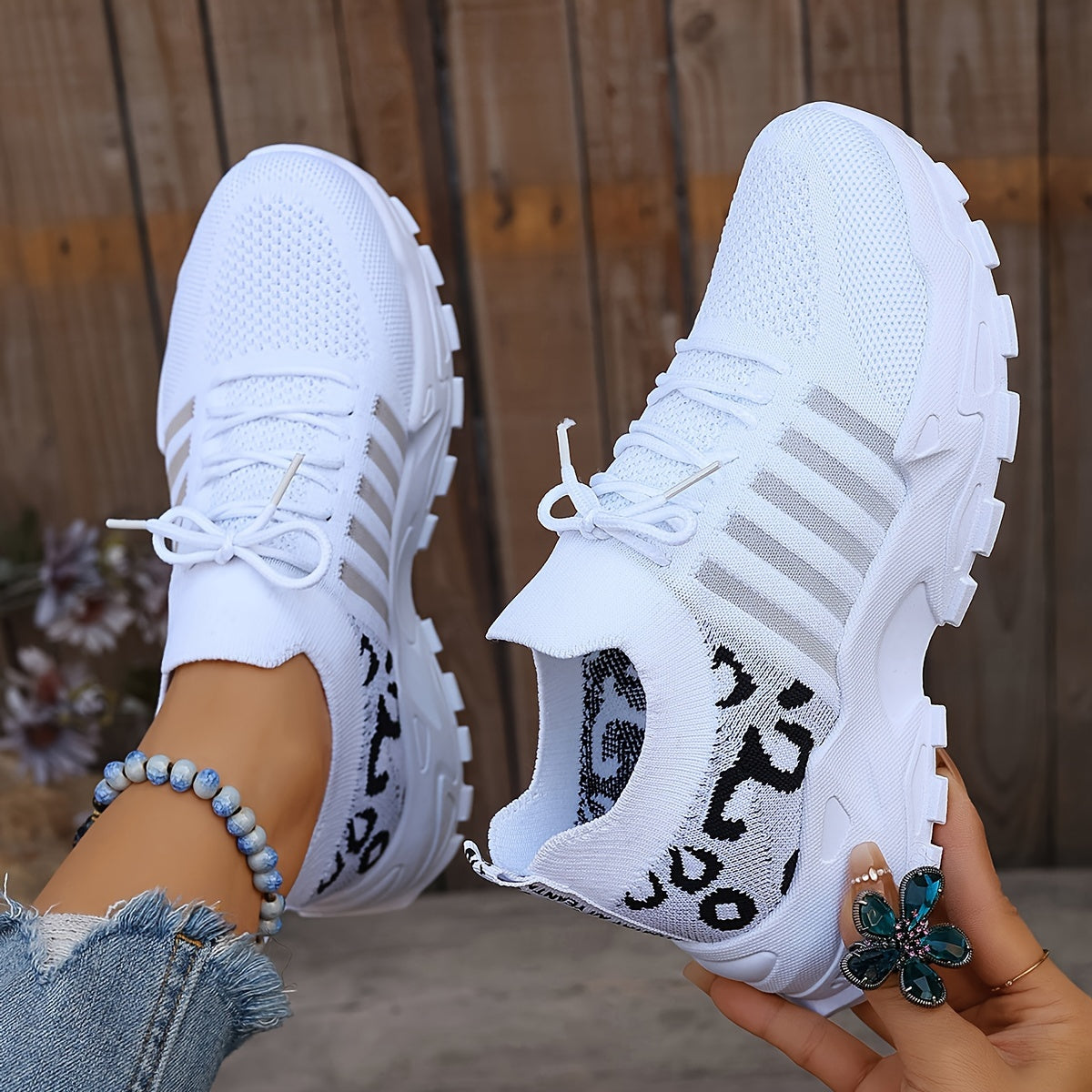 Weiße Orthopädische Sneakers - Esmee