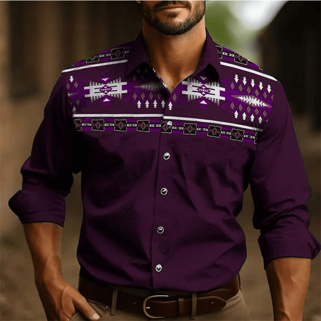 Retro Harajuku Sommerhemd Herren