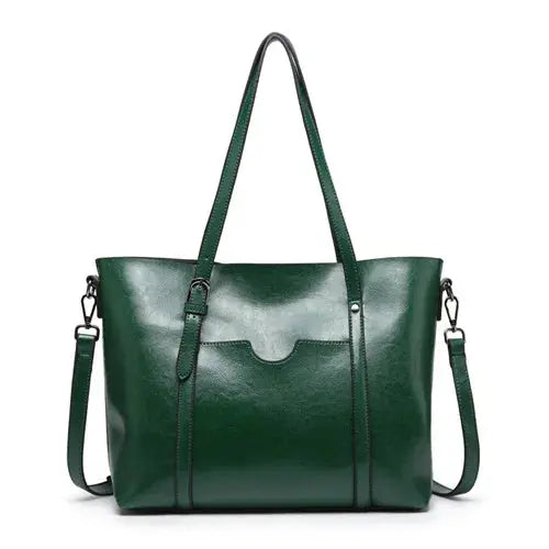 Ingrids Luxuriöser Klassiker | Schultertasche aus Kunstleder