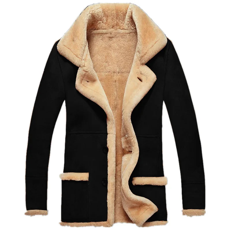 Fleece-Winterjacke für Männer