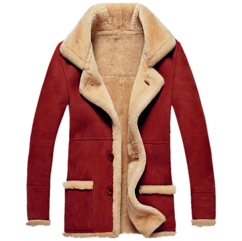 Fleece-Winterjacke für Männer