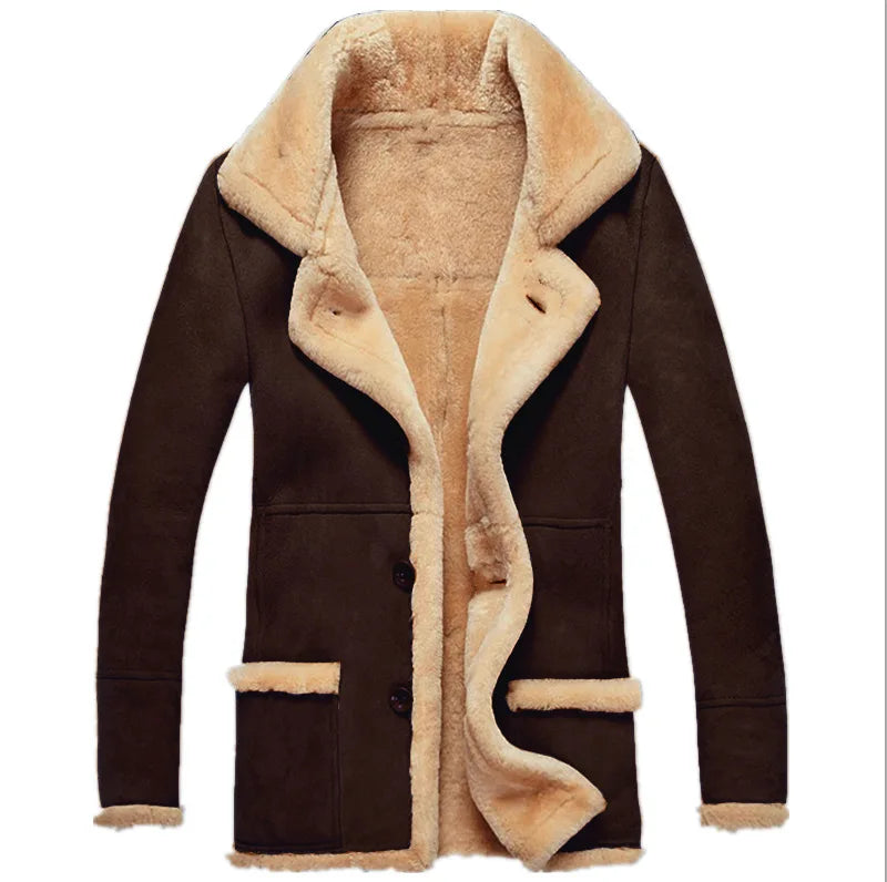 Fleece-Winterjacke für Männer