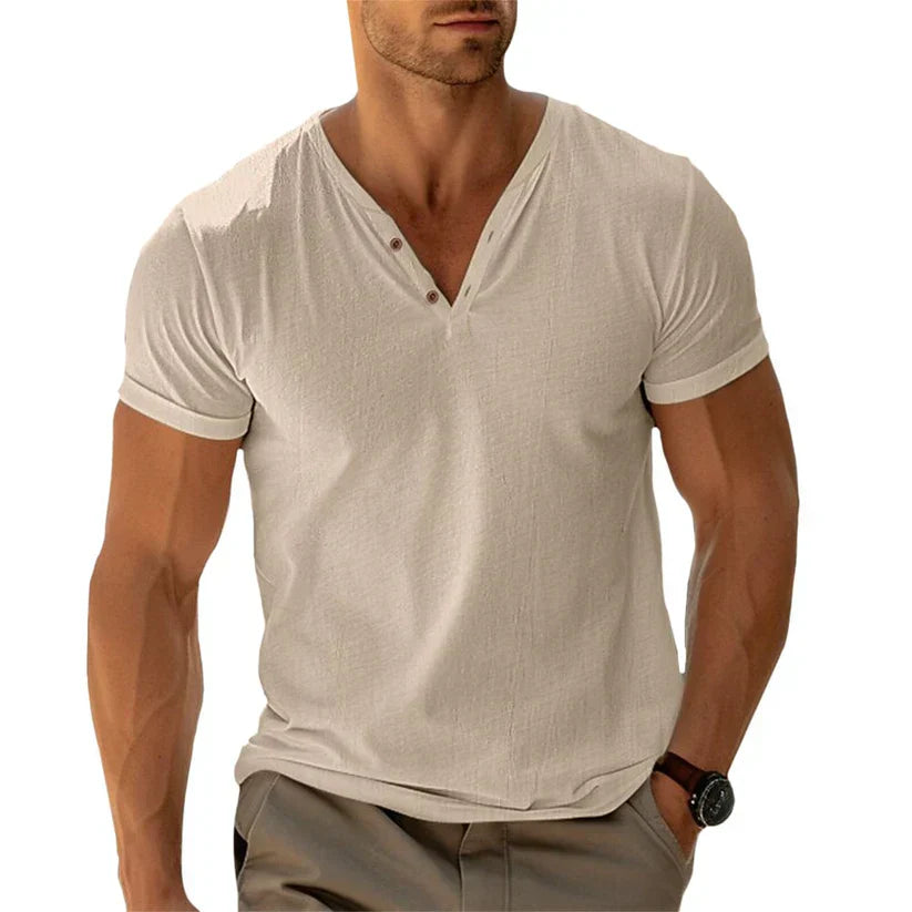 Elegantes Slim-Fit-Hemd für Herren – Oswald